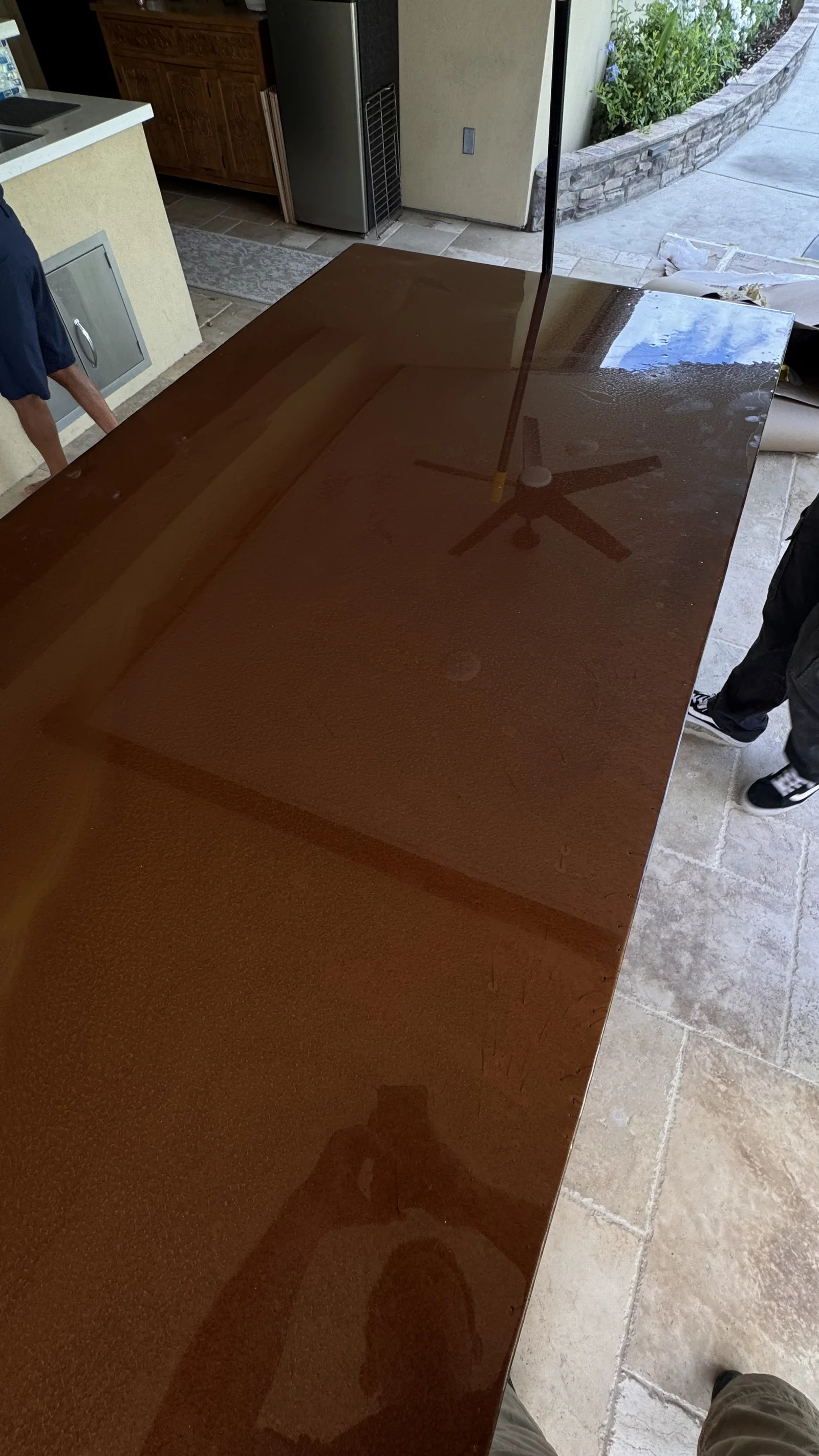LuxPro Epoxy install 3