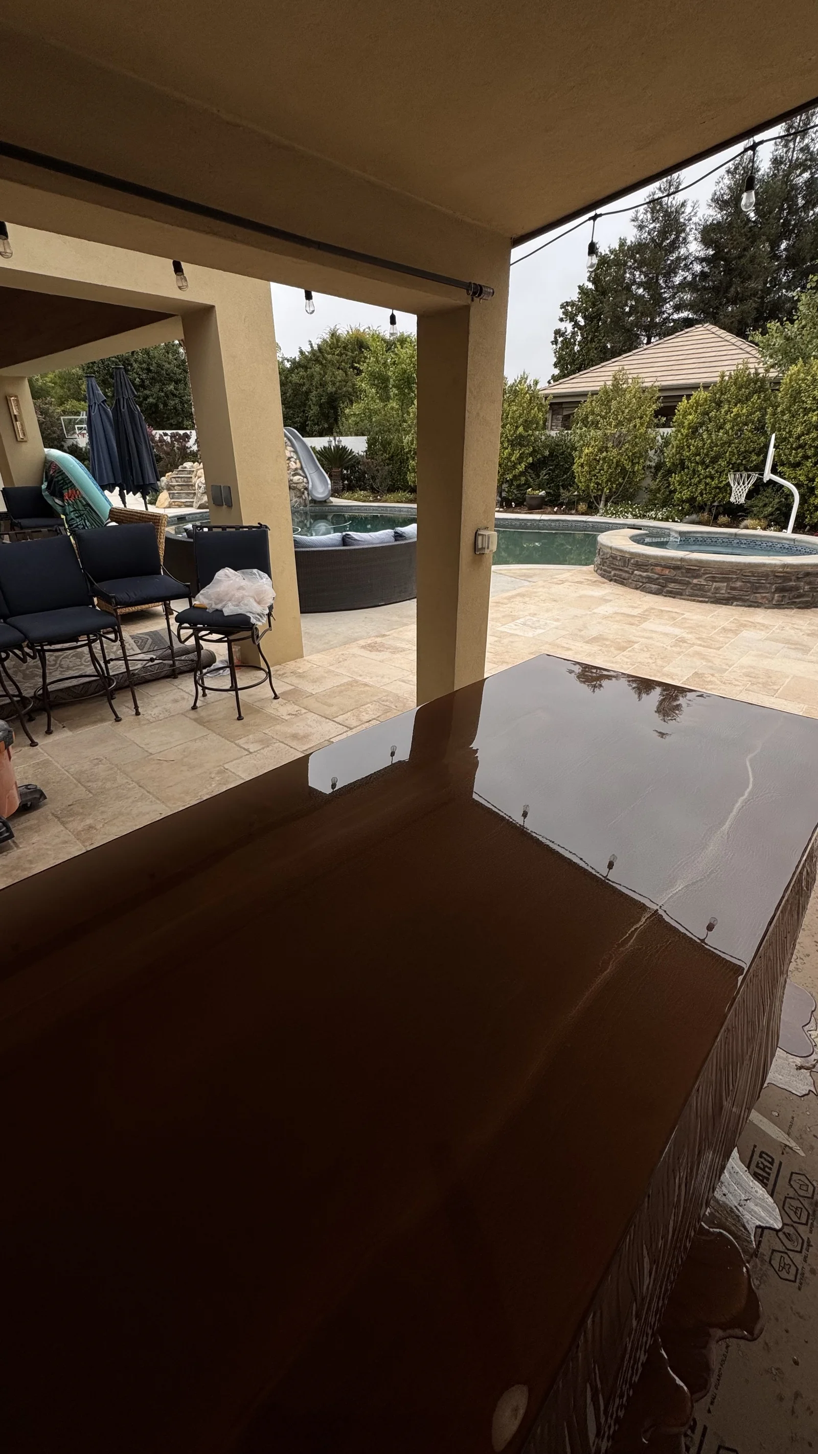 LuxPro Epoxy install 1